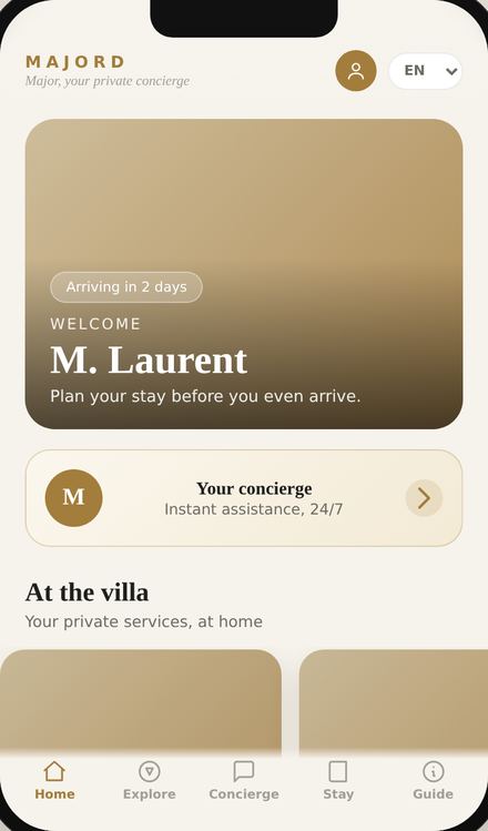 The same screen in the unbranded generic version